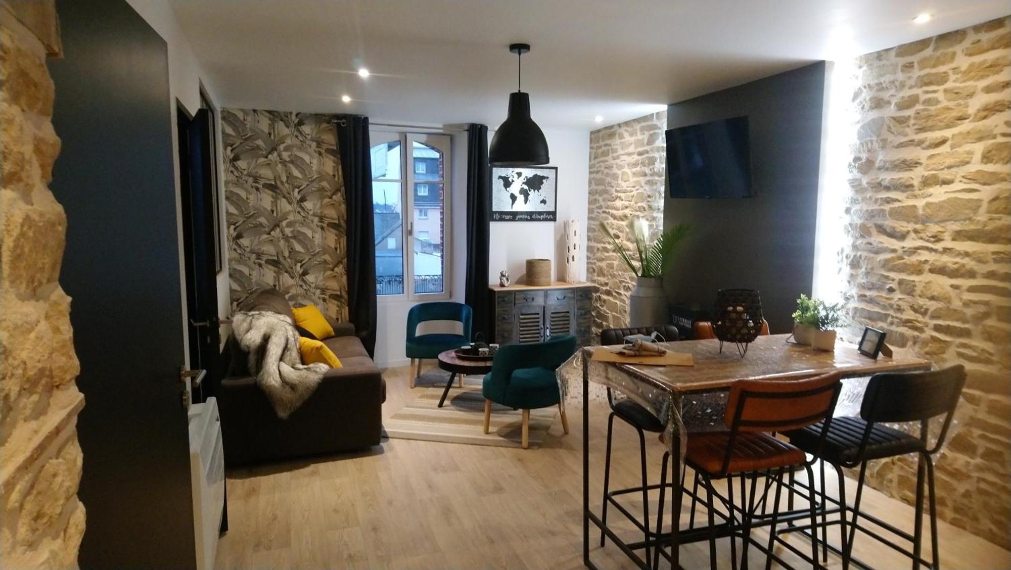 Appartement Topaze Конкарно Экстерьер фото